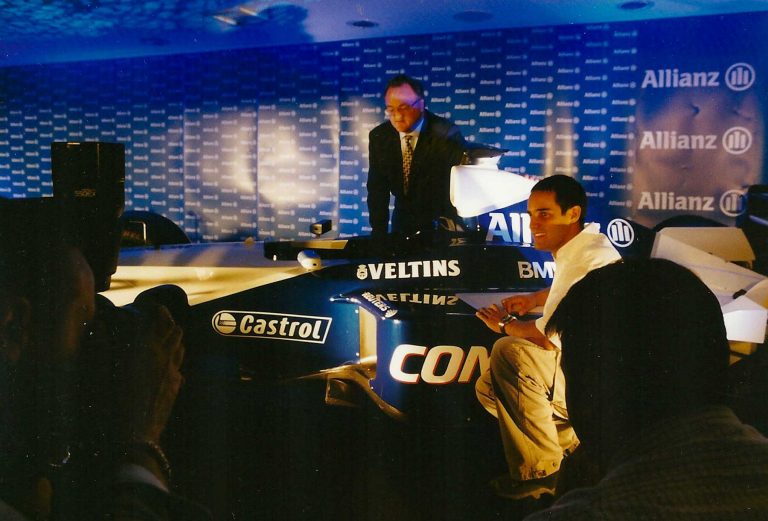 Juan Pablo Montoya in Dublin